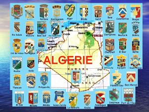ALGERIE-EMBLEMES INSIGNES PIN S PATCH ARMOIRIES DIVERS